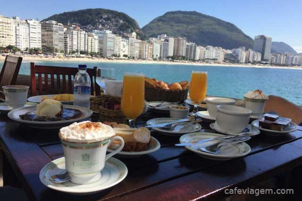 Confeitaria Colombo em Copacabana